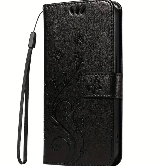 New- Faux leather phone case with card holder & kickstand, iPhone 15 pro max - Picture 6 of 7